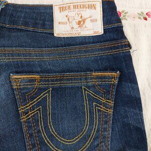 True Religion Jeans Women's 25X29 Stella fit Skinny Made In USA